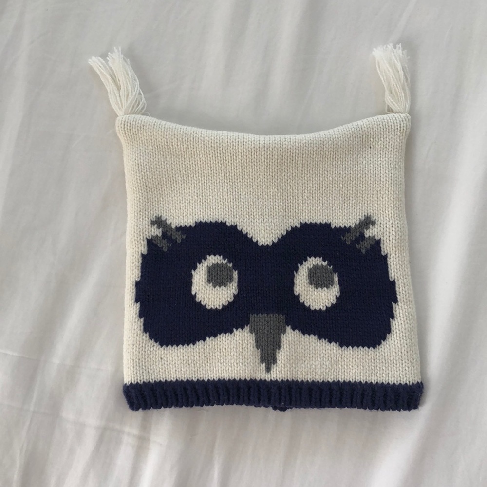 Pottery barn baby wool beanie hat